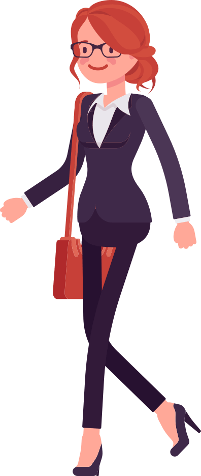 Cartoon Businesswoman