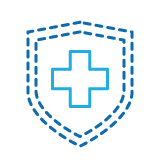 Shield and Medical Icon