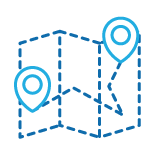 travel map icon