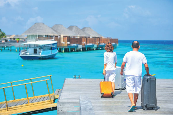 Couple at Resort