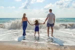 Family at Beach