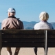 Elderly Couple on bench