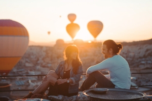 hot air balloons